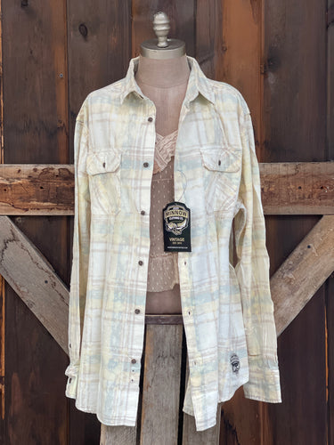 STARFISH Art Flannel- Beachy plaid